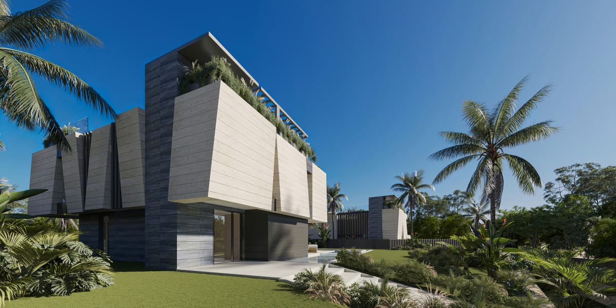 Drie moderne villa’s met vijf slaapkamers in Marbella in Marbella - foto 8