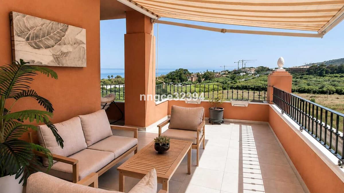 2-slaapkamer penthouse met panoramisch zeezicht in Manilva in Manilva - foto 9