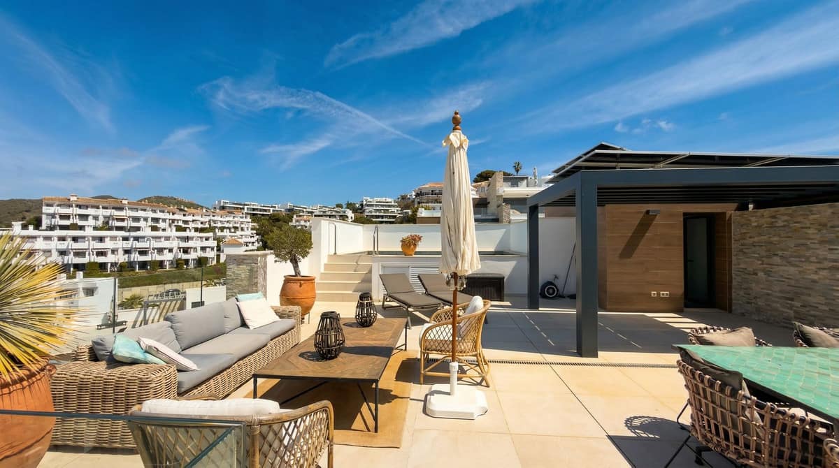 Penthouse met privé dakterras en zwembad in Cabopino in Cabopino - foto 20