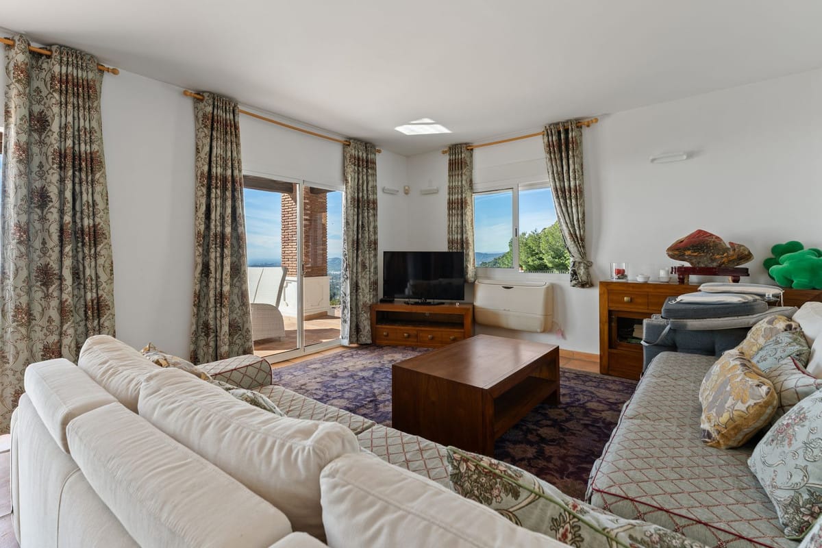 3-slaapkamer villa met panoramisch zeezicht in Mijas Pueblo in Mijas - foto 5