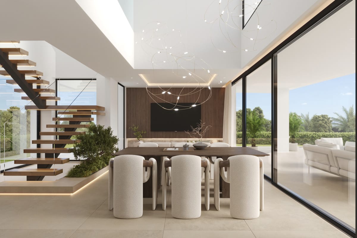 Nieuwbouwwoning met 5 slaapkamers in Estepona in Estepona - foto 8