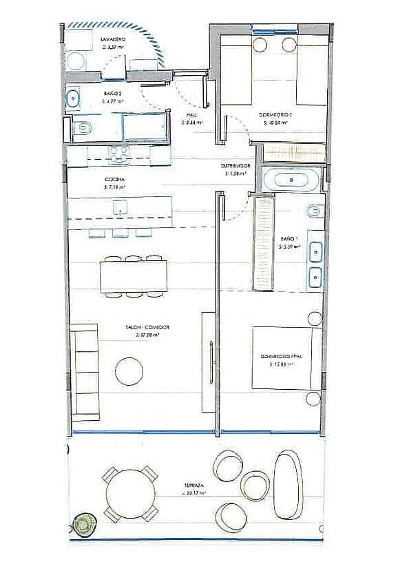 2-slaapkamer appartement in Fuengirola (El Higuerón) in Fuengirola - foto 19