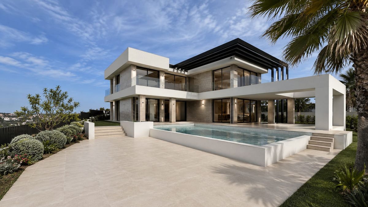 4-slaapkamer villa in Estepona (Cancelada/Los Flamingos) op hoekkavel in Estepona - foto 3