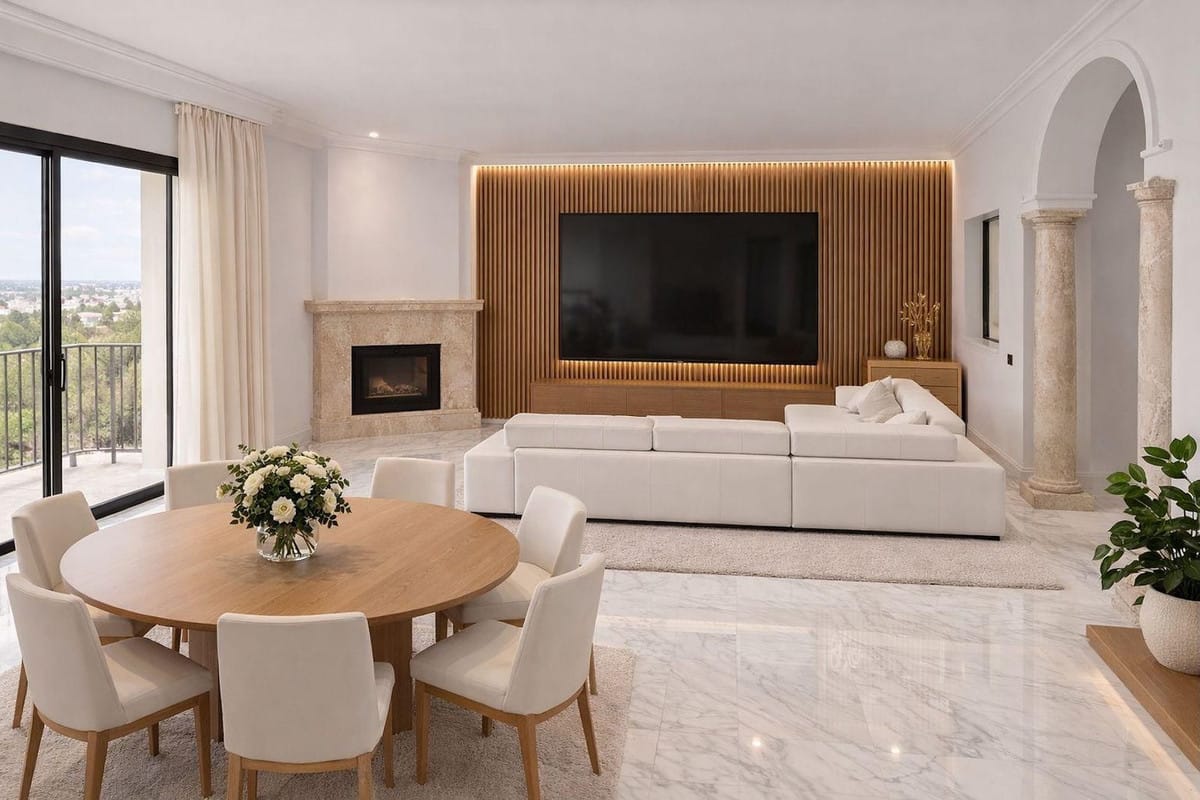 4 slaapkamers vrijstaande villa met panoramisch zeezicht in Campo Mijas in Mijas Costa - foto 4