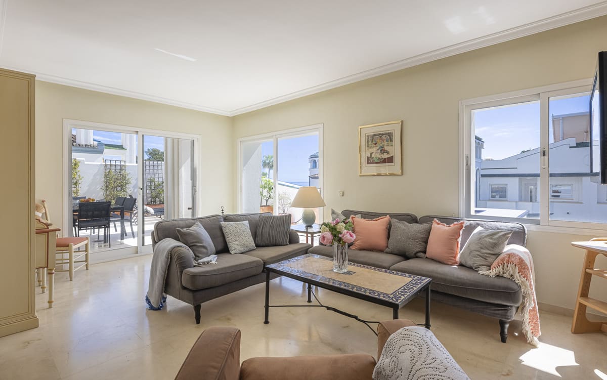 3-slaapkamer duplex-penthouse in Estepona in Estepona - foto 9