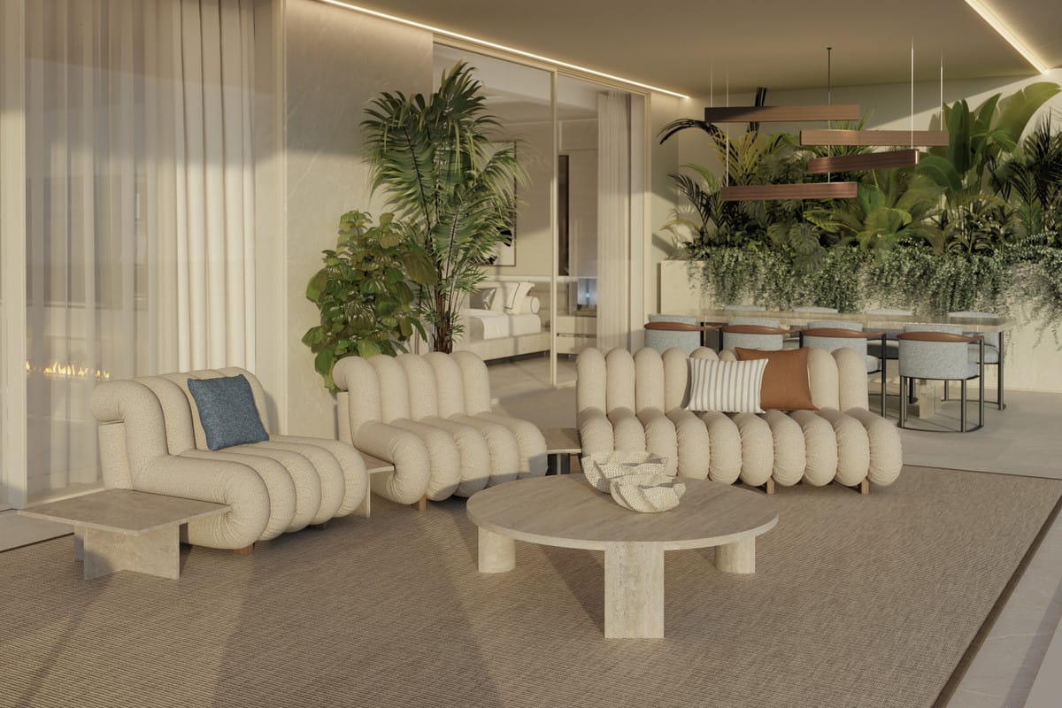 3-slaapkamer nieuwbouwappartement in Estepona in Estepona - foto 9