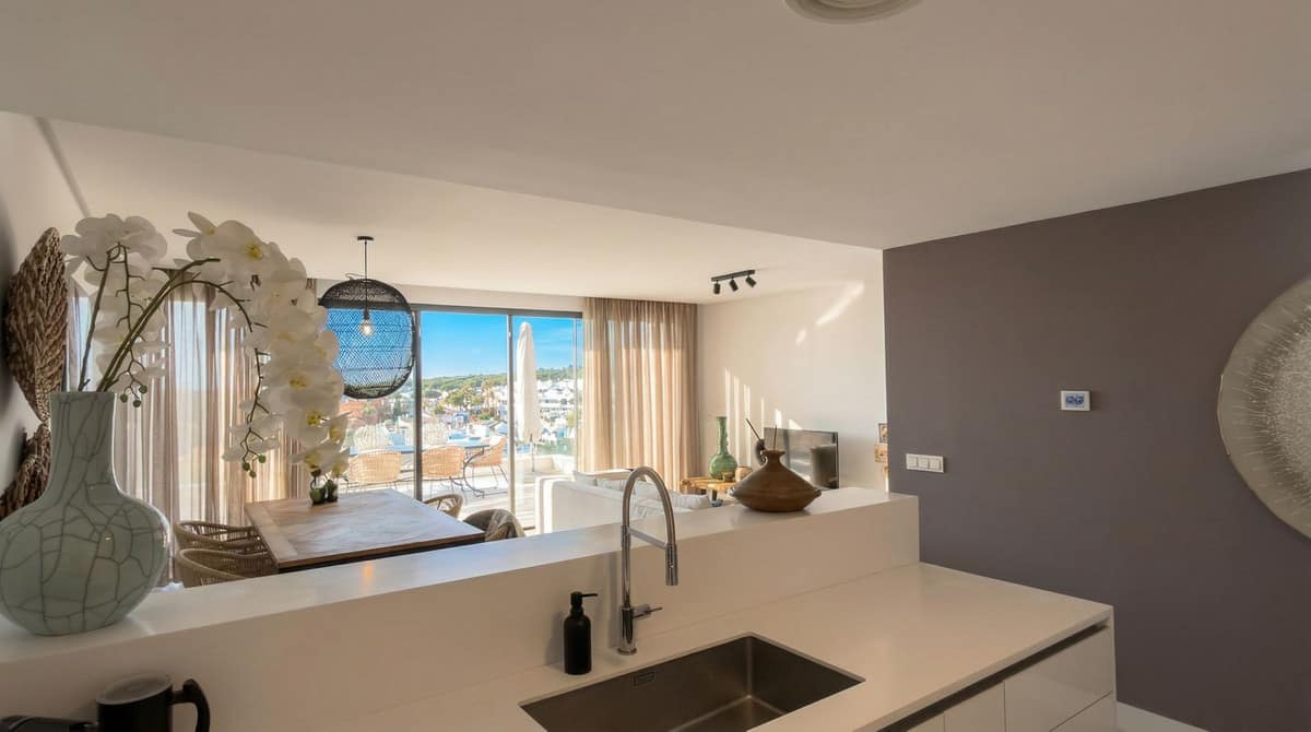 Penthouse met privé dakterras en zwembad in Cabopino in Cabopino - foto 3