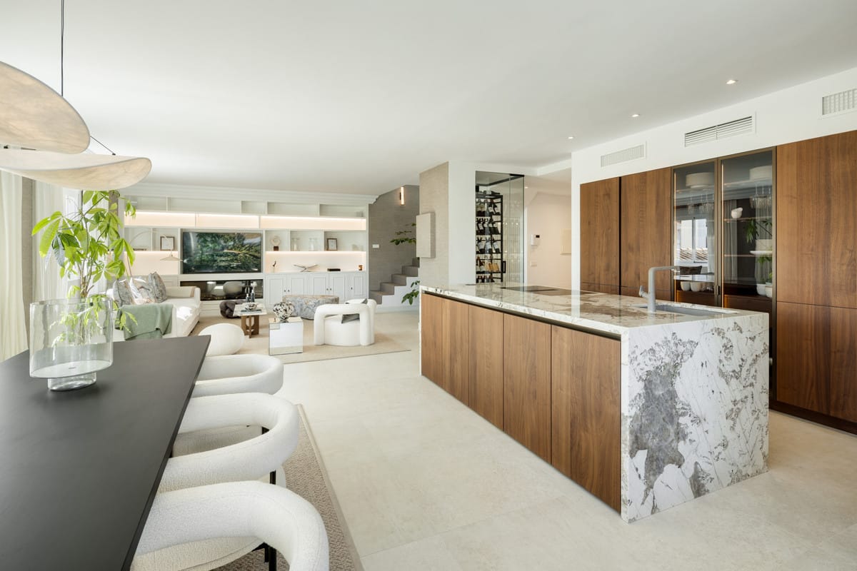 5-slaapkamer duplex penthouse in de Marbella Golden Mile in The Golden Mile - foto 4