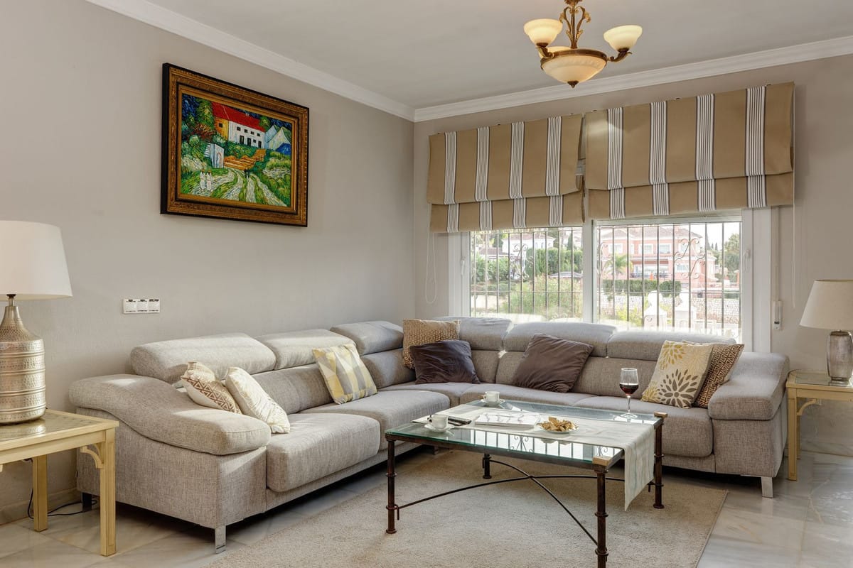 Villa met 4 slaapkamers aan de golfbaan in Mijas Golf, Málaga in Mijas Golf - foto 12