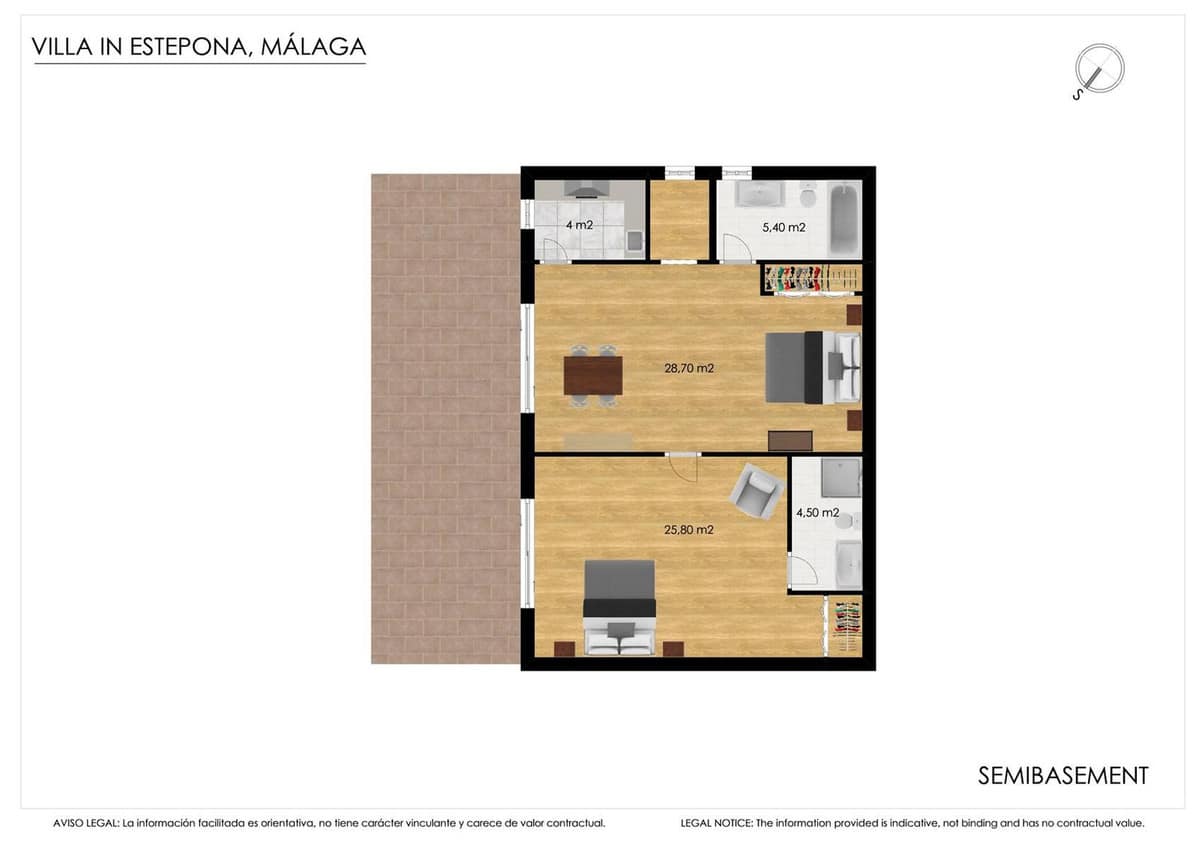 Villa met 5 slaapkamers en zeezicht in Estepona in Estepona - foto 20