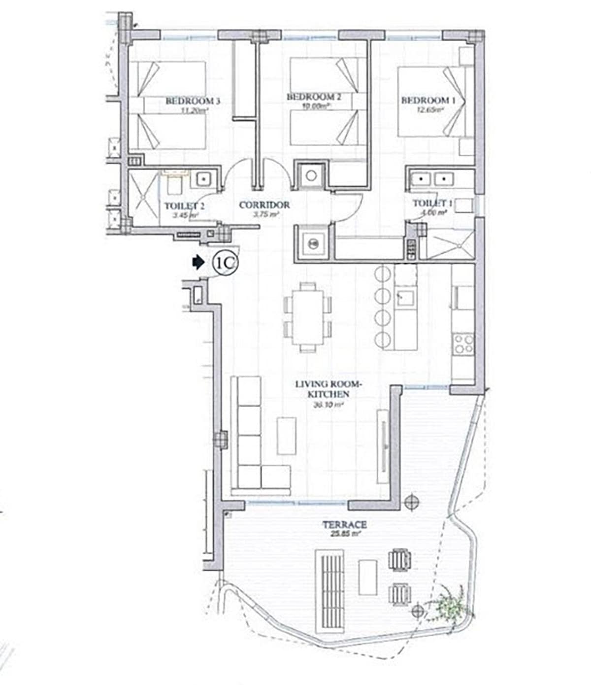 3-slaapkamerappartement in Fuengirola, Las Lomas 2, Reserva del Higuerón in Fuengirola - foto 16
