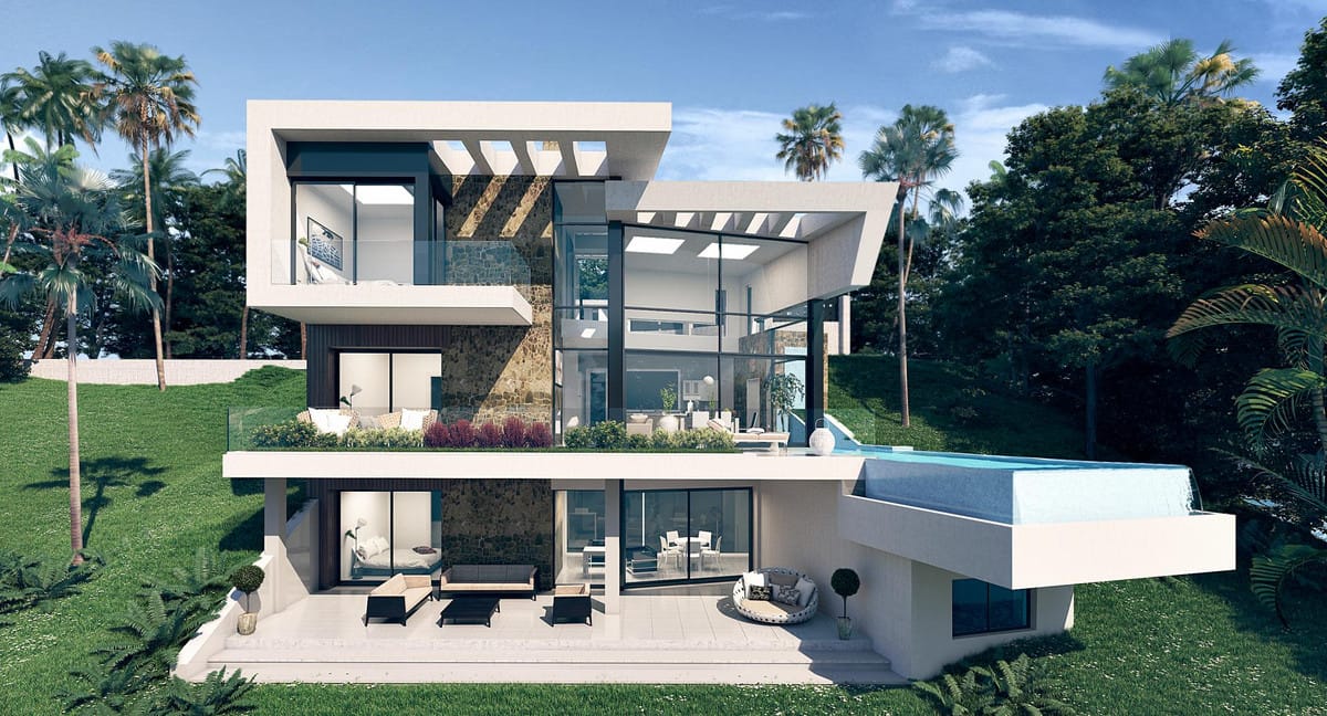 556 m² kavel met goedgekeurd project in Valle Romano, Estepona in Valle Romano - foto 4