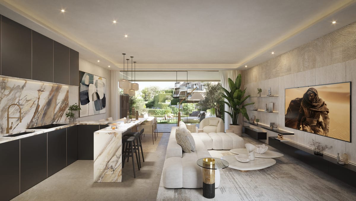 3-slaapkamer townhouse in Elviria, Marbella in Elviria - foto 13