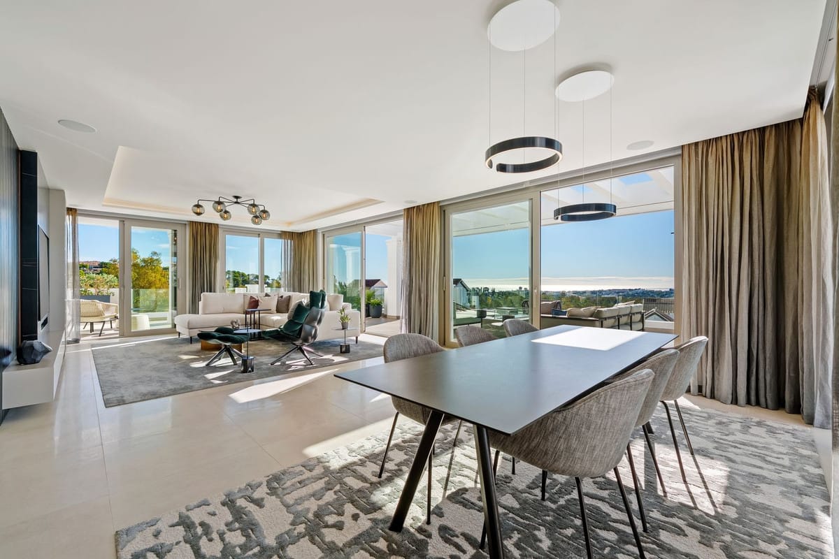 Drie-slaapkamer duplexpenthouse in Nueva Andalucía in Nueva Andalucía - foto 6