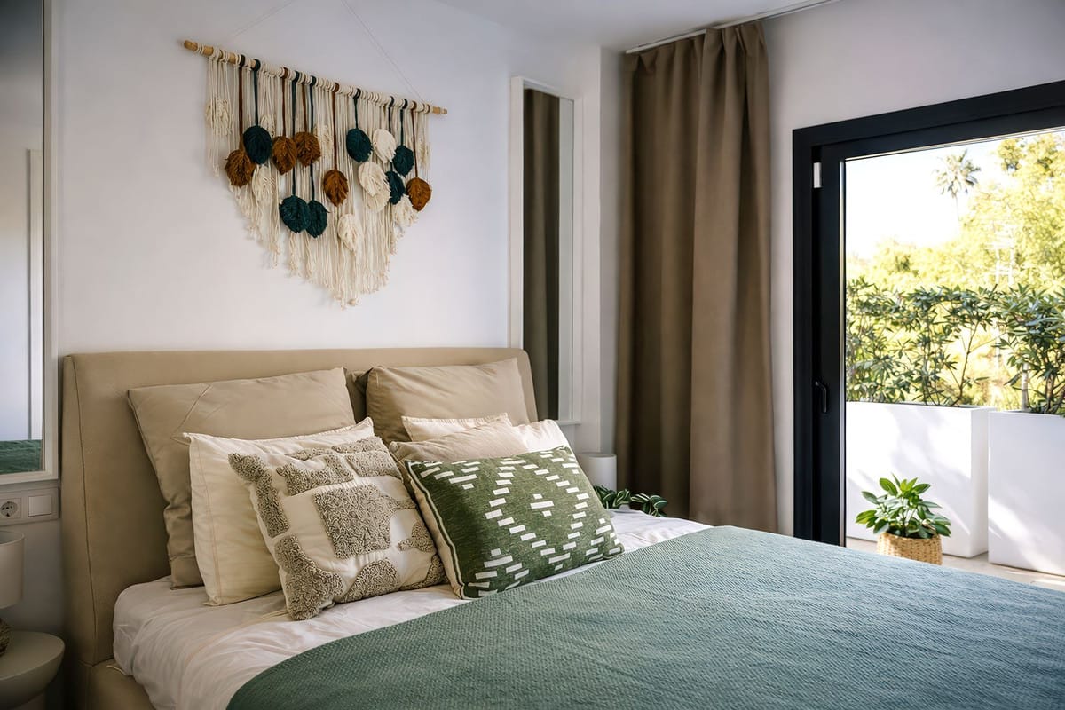 Begane grond appartement met panoramisch zeezicht in Estepona in Estepona - foto 6