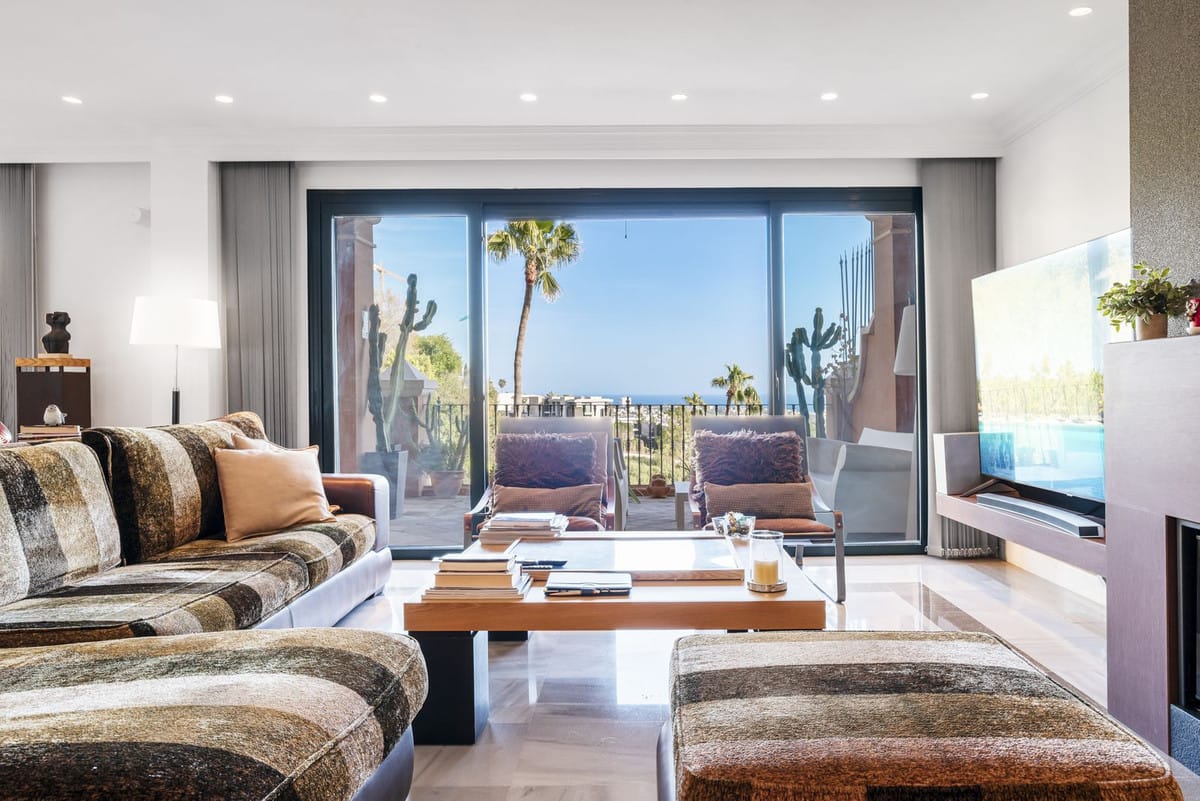 Panoramisch zeezicht duplex penthouse in Monte Halcones in Monte Halcones - foto 3