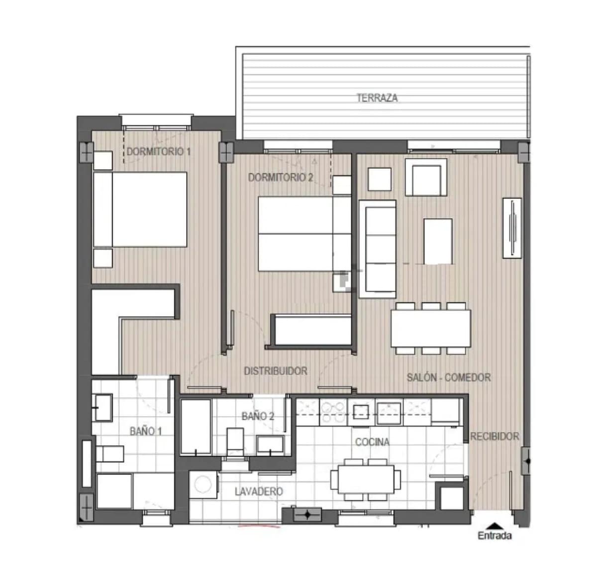 2-slaapkamer appartement in Nueva Andalucía in Nueva Andalucía - foto 15