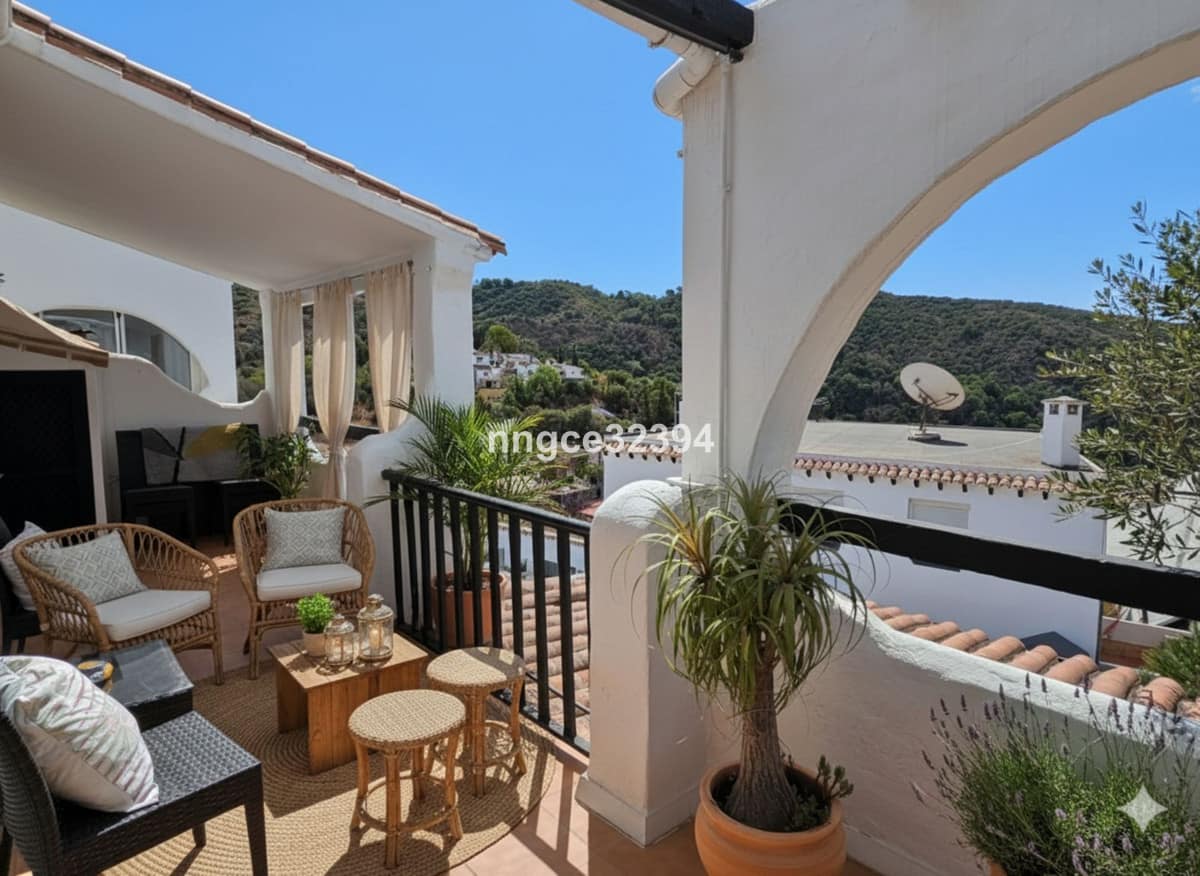 Drie slaapkamers penthouse in Benahavís Pueblo in Benahavís - foto 9