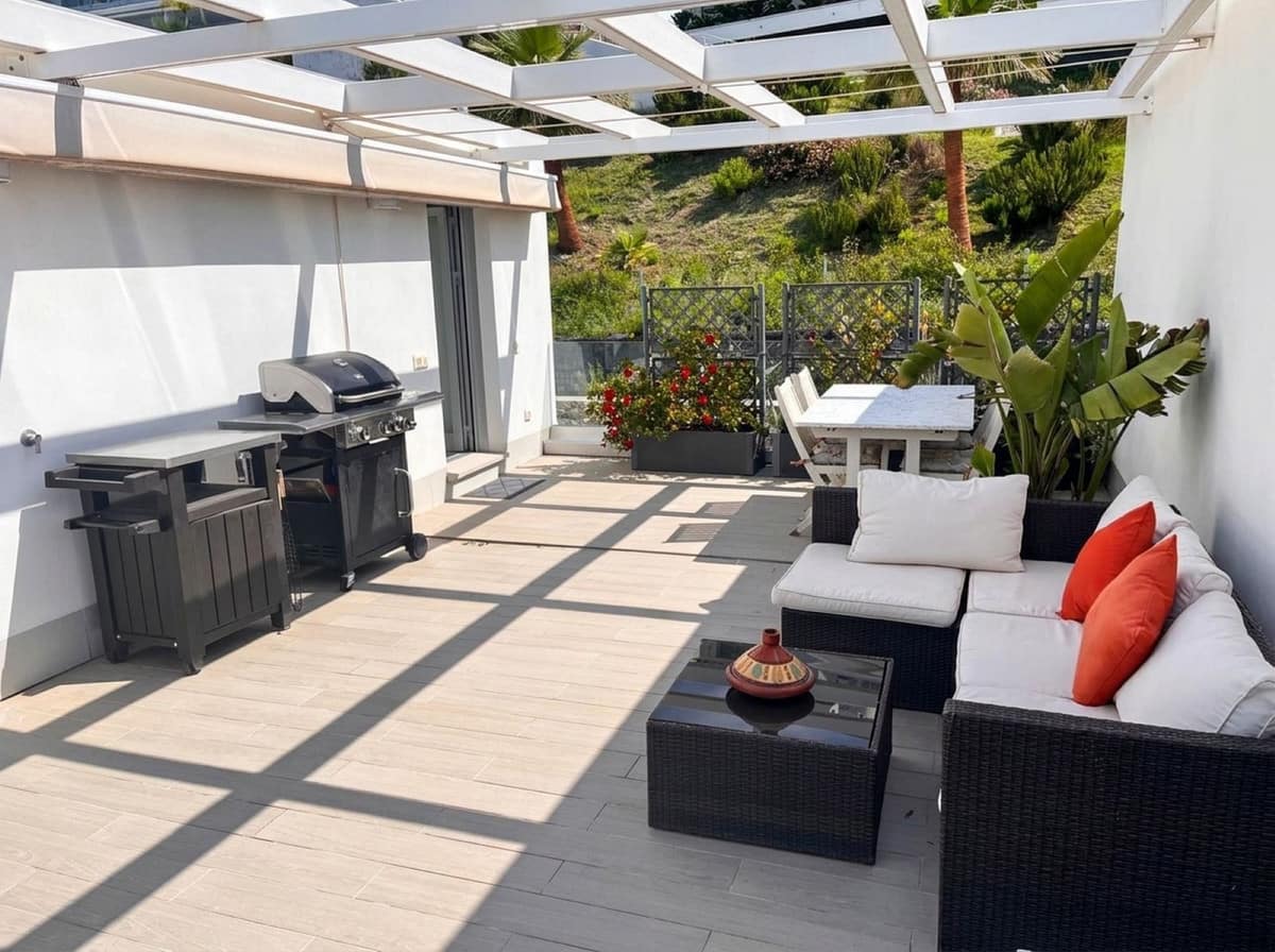 3-slaapkamer townhouse met privé solarium en zeezicht in Cancelada, Estepona in Cancelada - foto 15