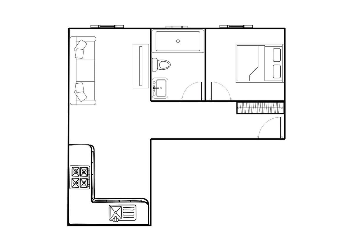 1-slaapkamer appartement in Torremolinos in Torremolinos - foto 19