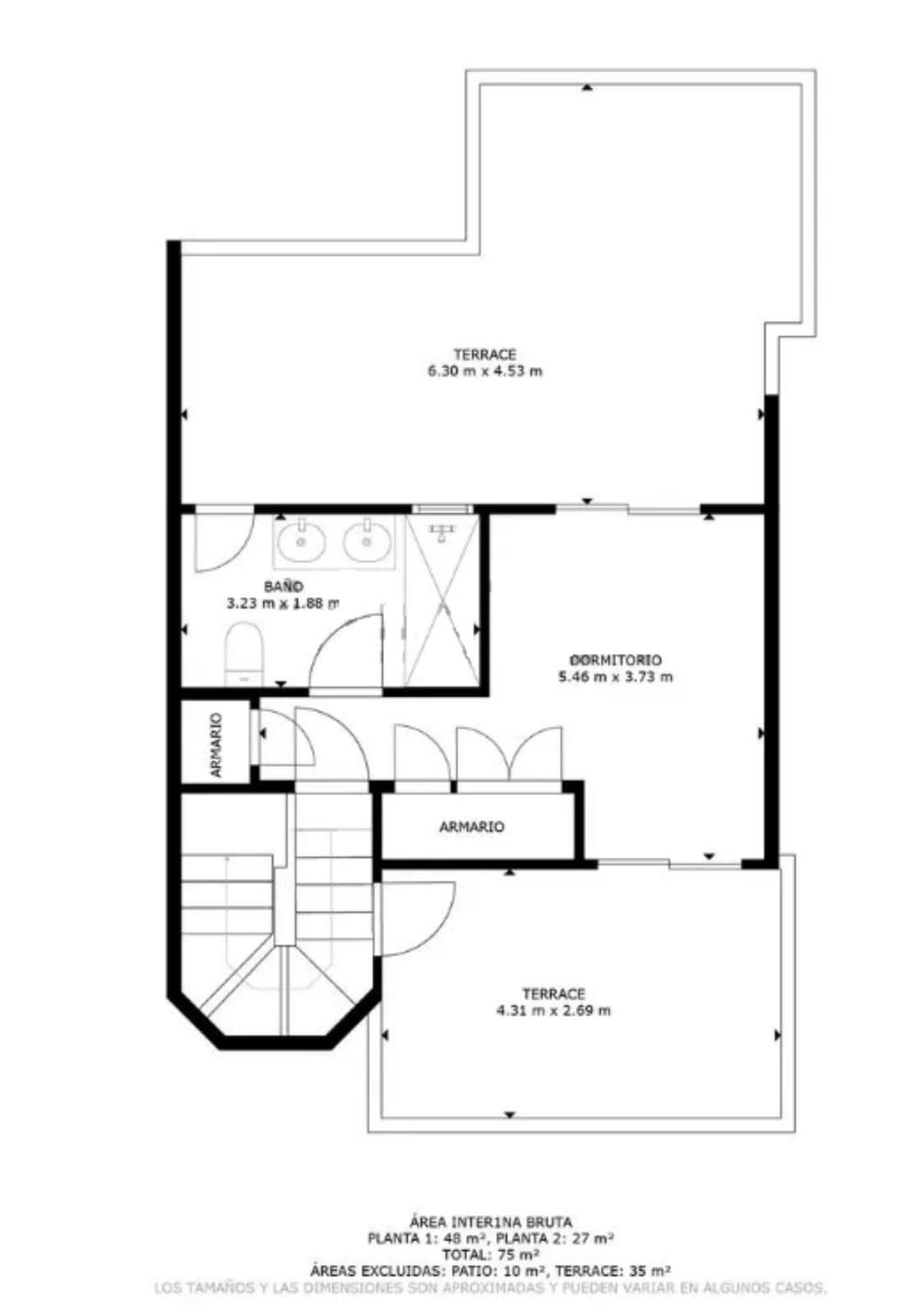 Exclusieve duplexpenthouse in Estepona in Estepona - foto 12