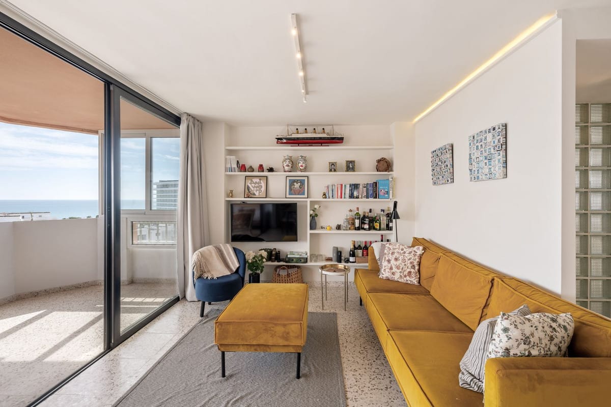 Panoramisch zeezicht appartement met 2 slaapkamers in El Bajondillo, Torremolinos in Torremolinos - foto 8