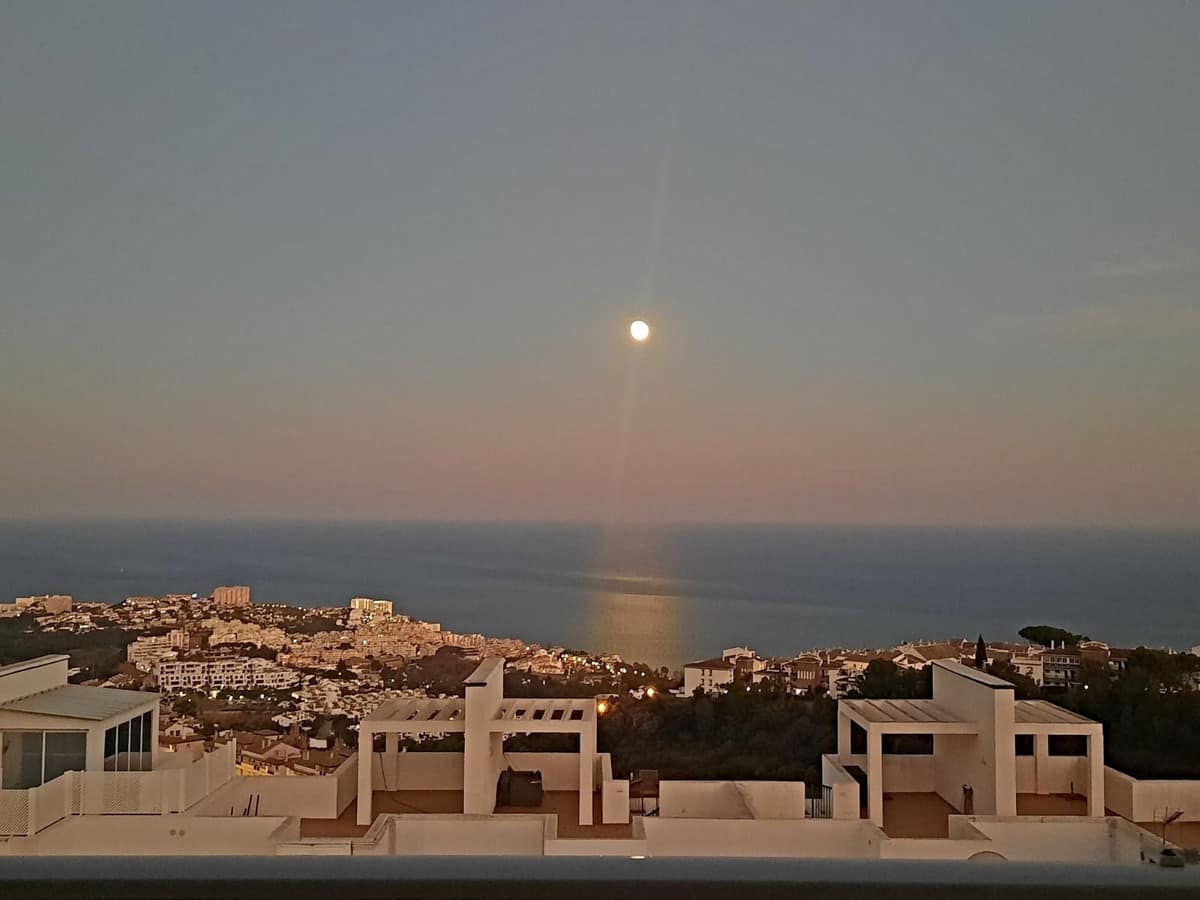 Penthouse met panoramisch zeezicht in Benalmadena Pueblo in Benalmadena Pueblo - foto 9