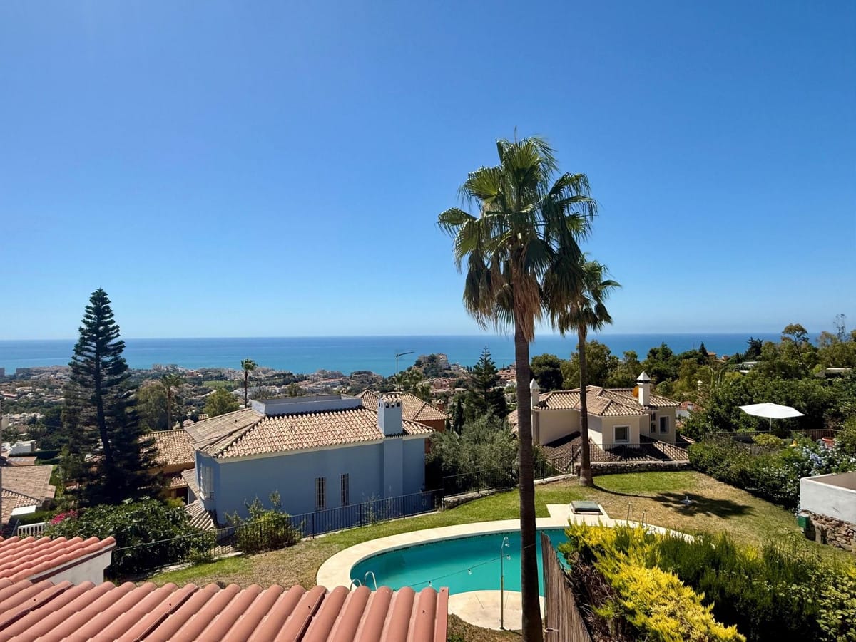 5-slaapkamer townhouse met panoramisch zeezicht in Benalmádena Pueblo in Benalmadena Pueblo - foto 15