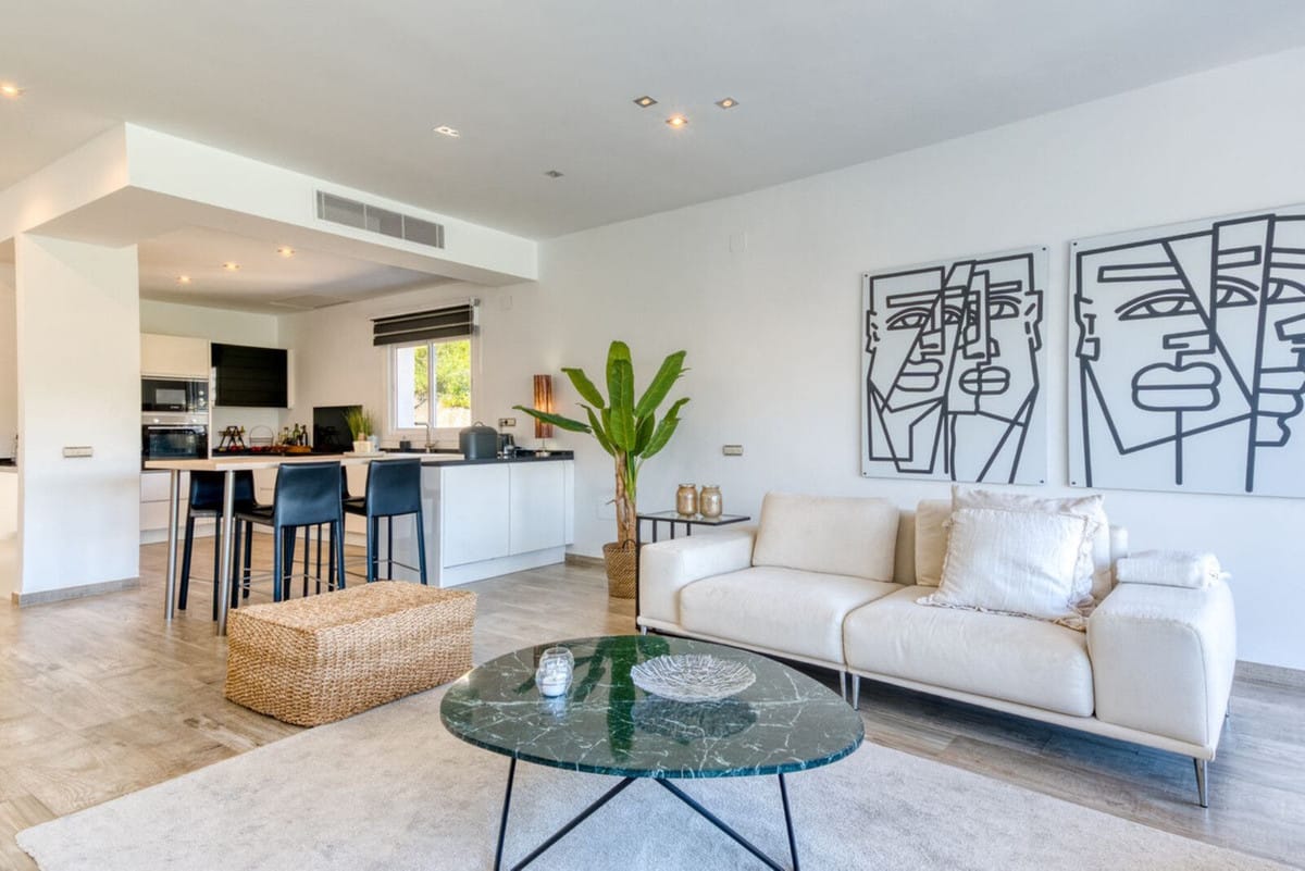 Drie slaapkamers villa direct aan de golfbaan in Riviera del Sol in Riviera del Sol - foto 8