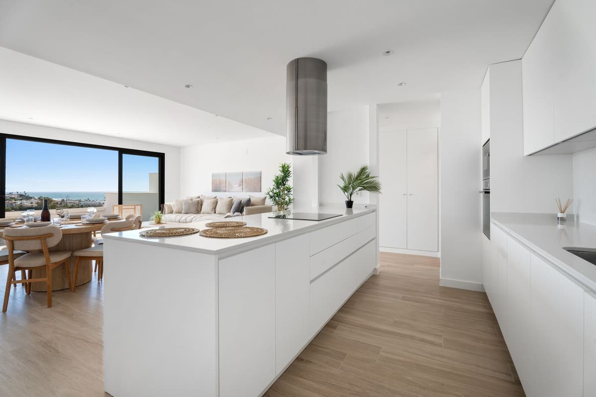 Ruim 4-slaapkamer appartement met panoramisch uitzicht in Navigolf Suites, La Cala de Mijas in La Cala de Mijas - foto 14