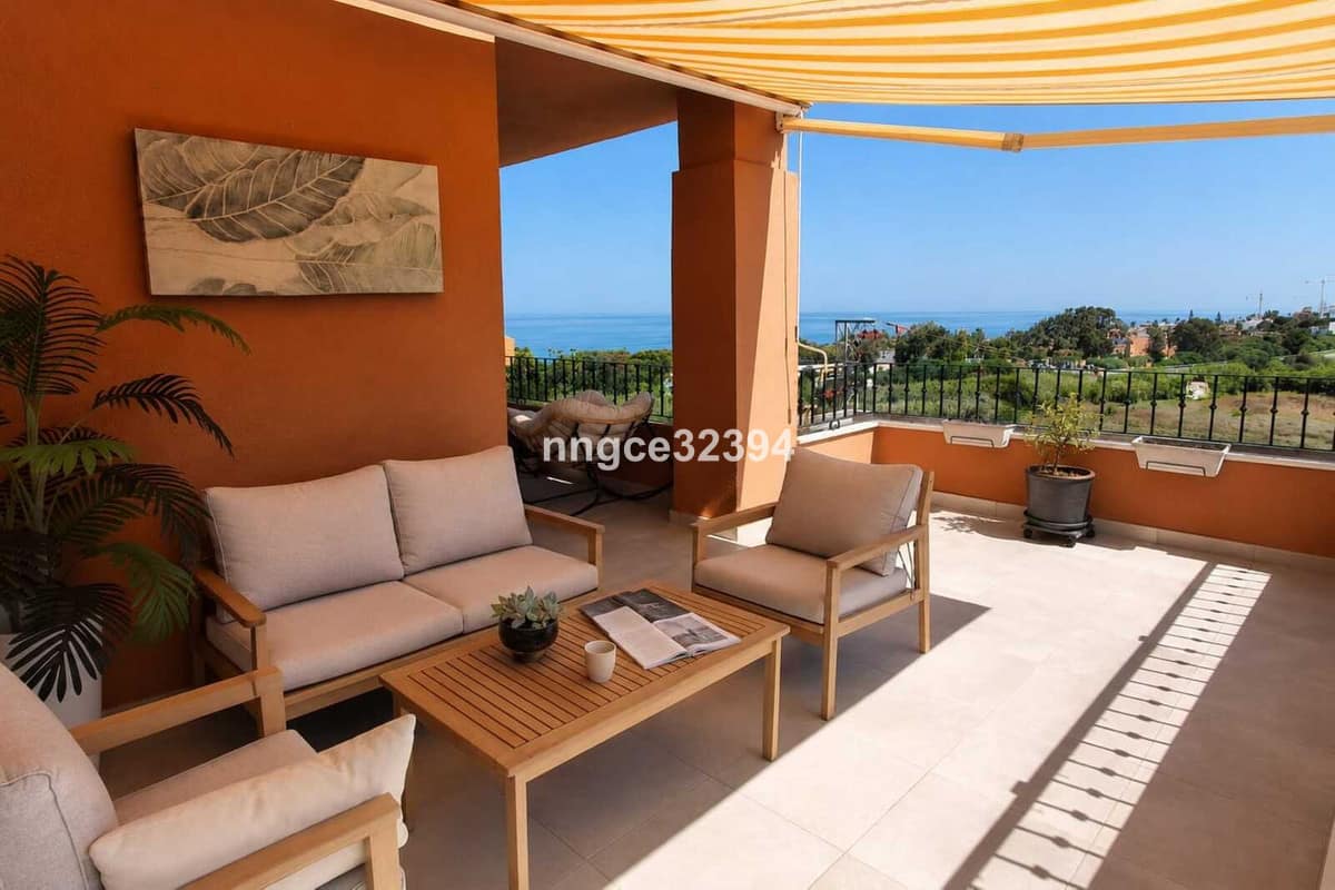 2-slaapkamer penthouse met panoramisch zeezicht in Manilva in Manilva - foto 18