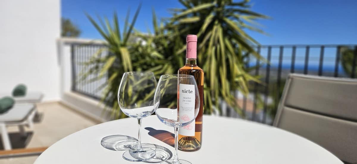 Panoramisch zeezicht penthouse op één niveau in La Mairena in La Mairena - foto 4