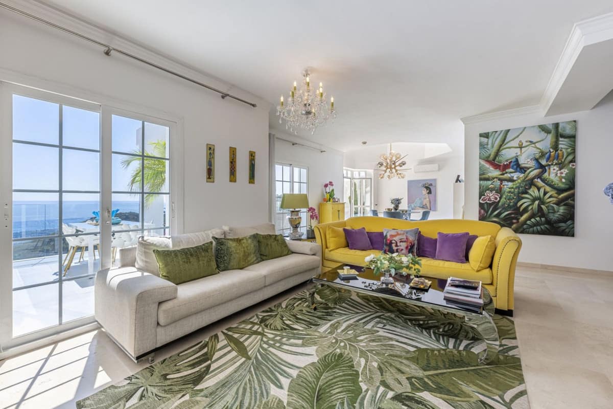 Rijtjeswoning met panoramisch zeezicht in La Mairena, Ojén in Ojén - foto 6