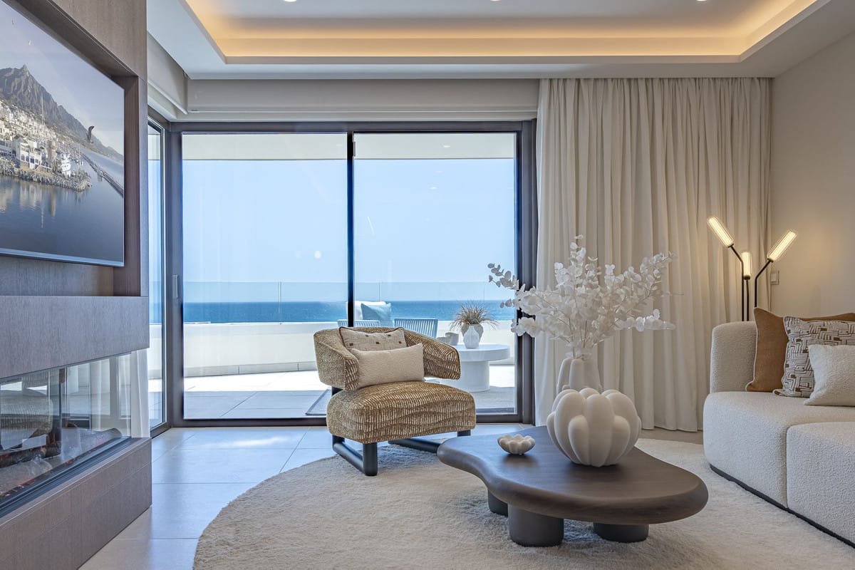 2-slaapkamer appartement aan de frontlinie van het strand in New Golden Mile in New Golden Mile - foto 5