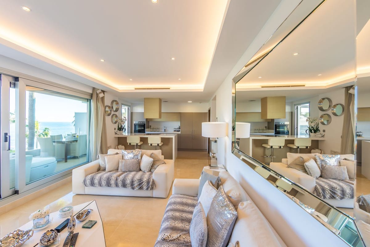 3-slaapkamer appartement aan het strand in Estepona in Estepona - foto 13