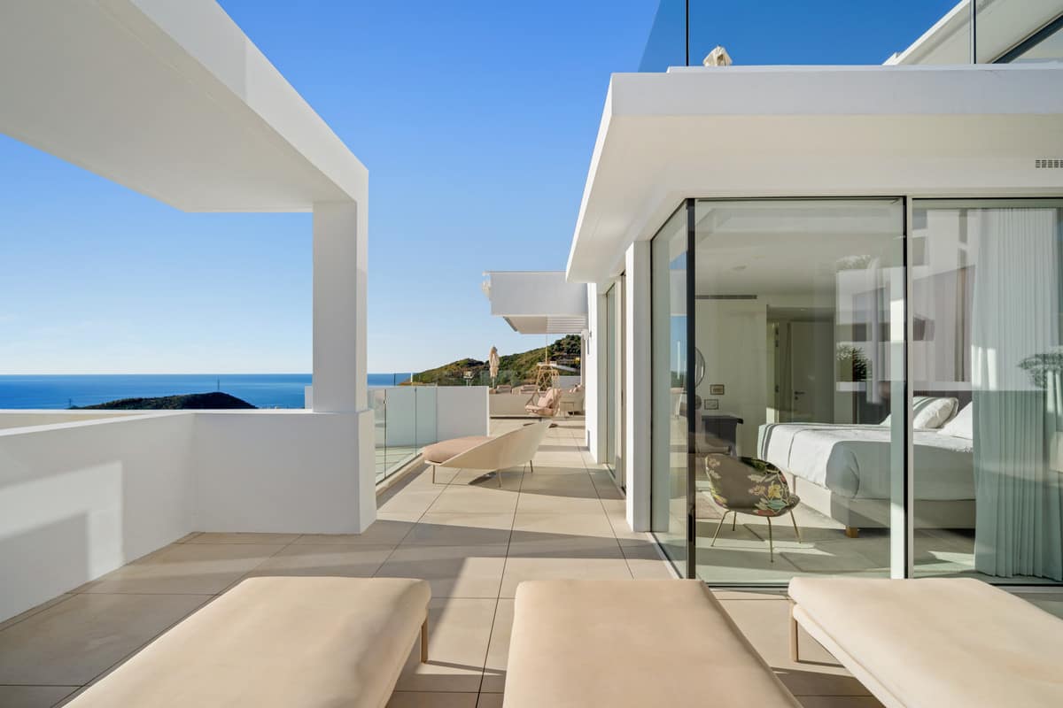 3-slaapkamer duplex penthouse in Ojén in Ojén - foto 11