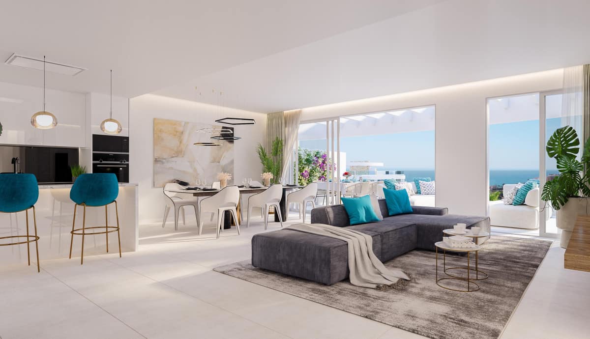 3-slaapkamerappartement in La Cala de Mijas in La Cala de Mijas - foto 3