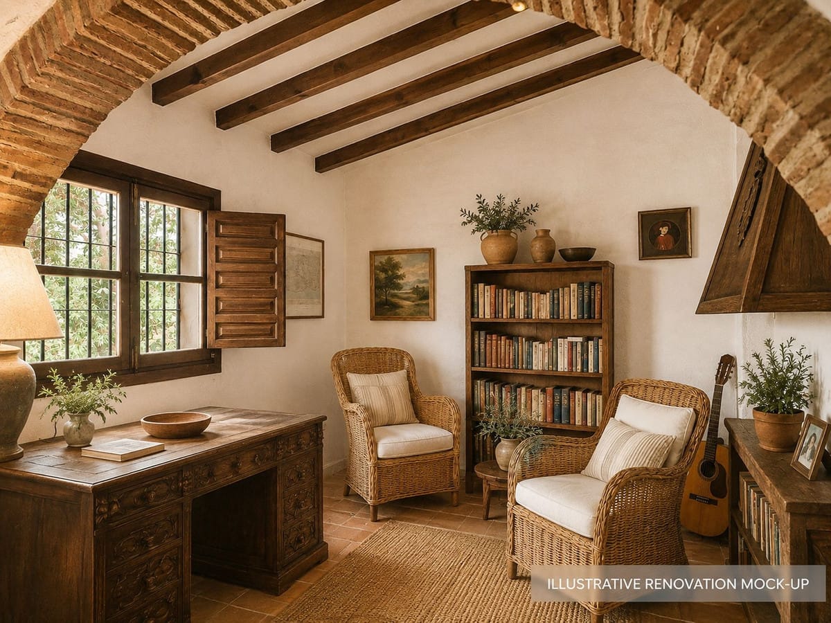 EXCLUSIEF – Renovatieproject met zwembad en spectaculaire 360° berguitzichten in Sedella (Málaga) in Sedella - foto 14