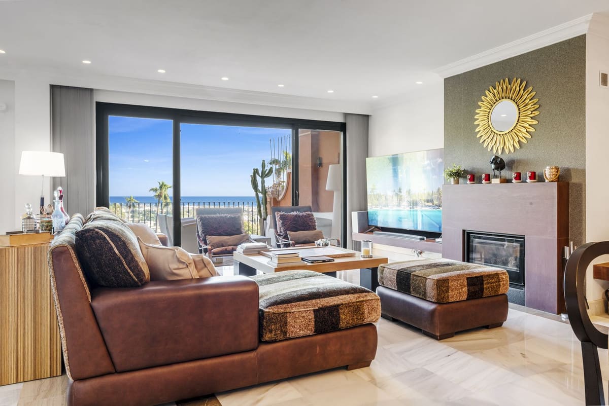 Panoramisch zeezicht duplex penthouse in Monte Halcones in Monte Halcones - foto 5