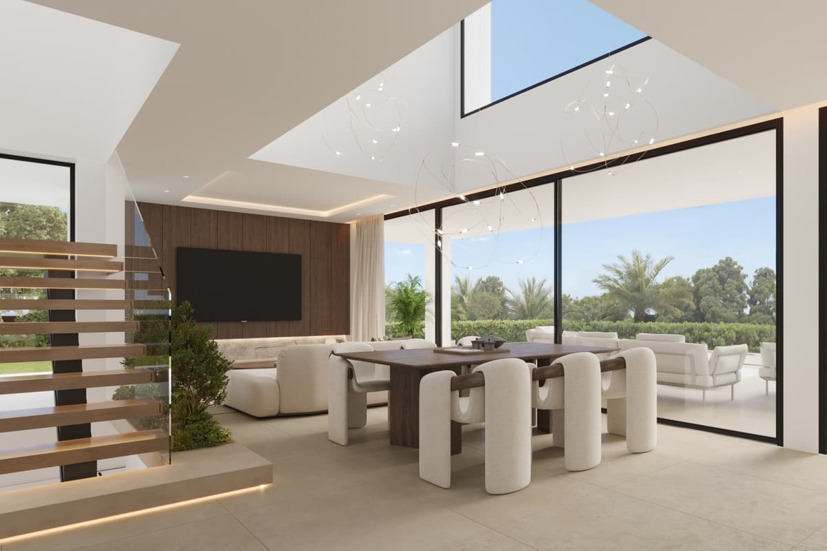 Nieuwbouwwoning met 5 slaapkamers in Estepona in Estepona - foto 3