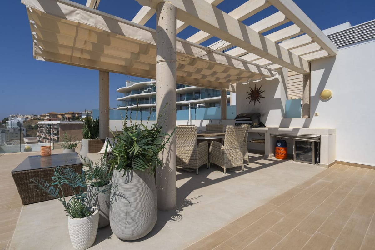 2-slaapkamer penthouse met zeezicht in Fuengirola in Fuengirola - foto 4