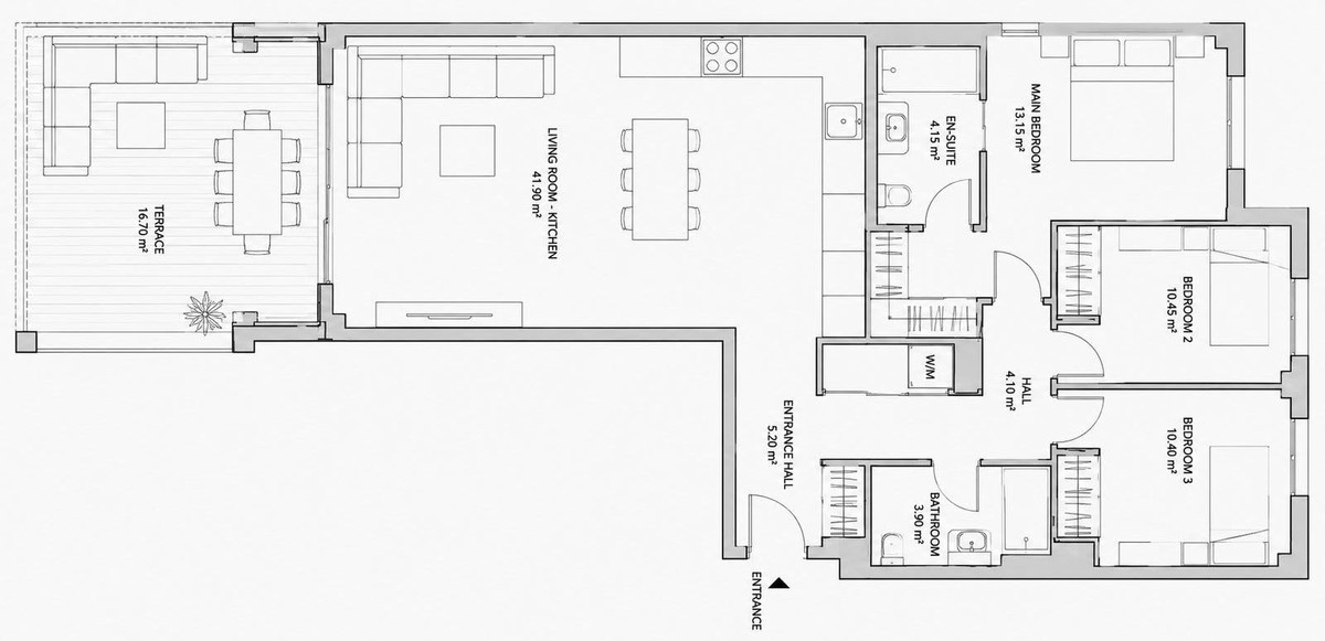 3 bedroom Apartment in Benalmadena in Benalmadena - foto 12