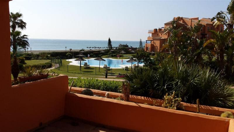 2-slaapkamer appartement direct aan het strand in La Duquesa in La Duquesa - foto 17