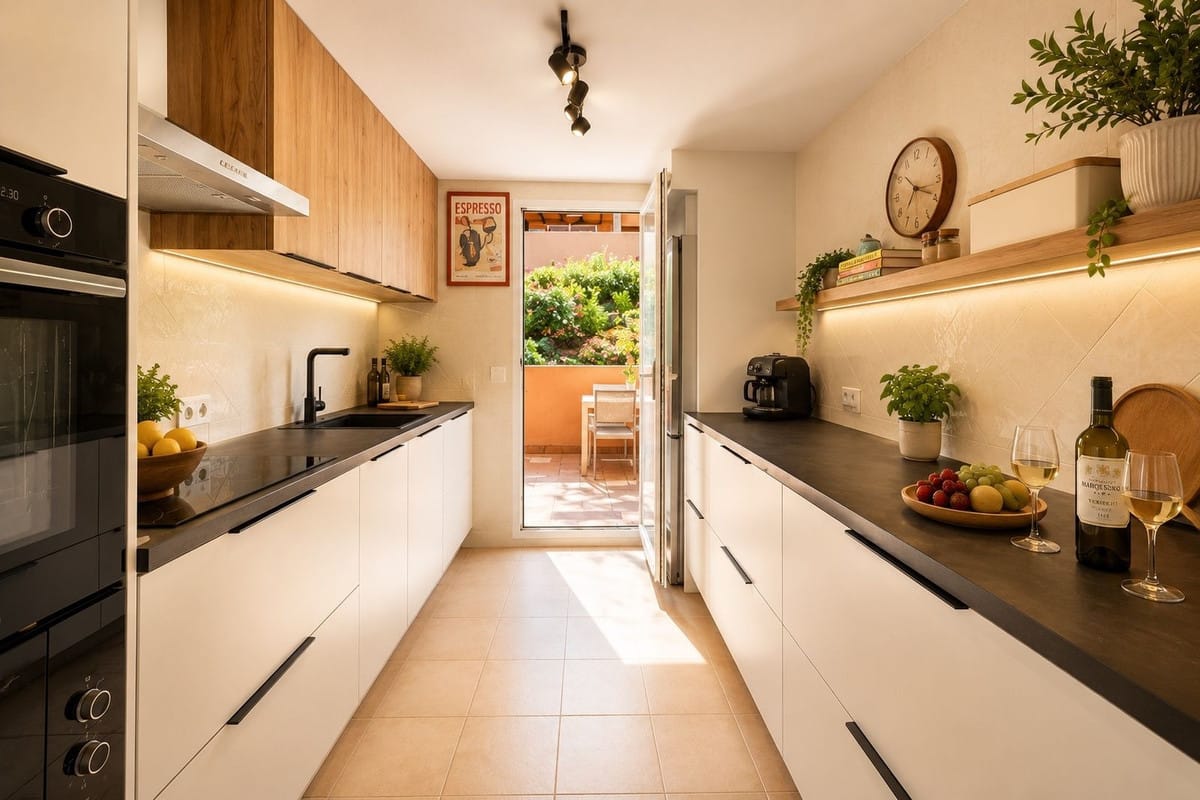 Appartement met 2 slaapkamers in Elviria in Elviria - foto 8