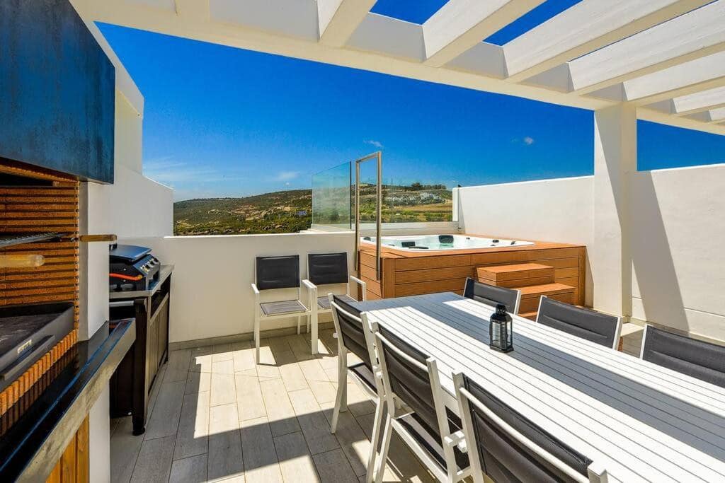 Drie-slaapkamerwoning in Manilva met panoramisch zeezicht in Manilva - foto 9