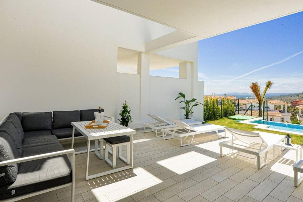 Drie-slaapkamerwoning in Manilva met panoramisch zeezicht in Manilva - foto 11