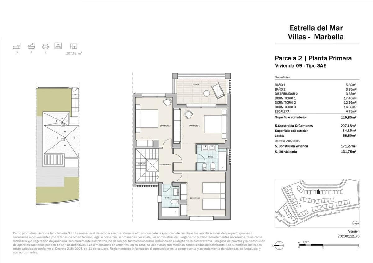Drie-slaapkamer stadswoning in Elviria – Estrella del Mar, Marbella in Elviria - foto 14