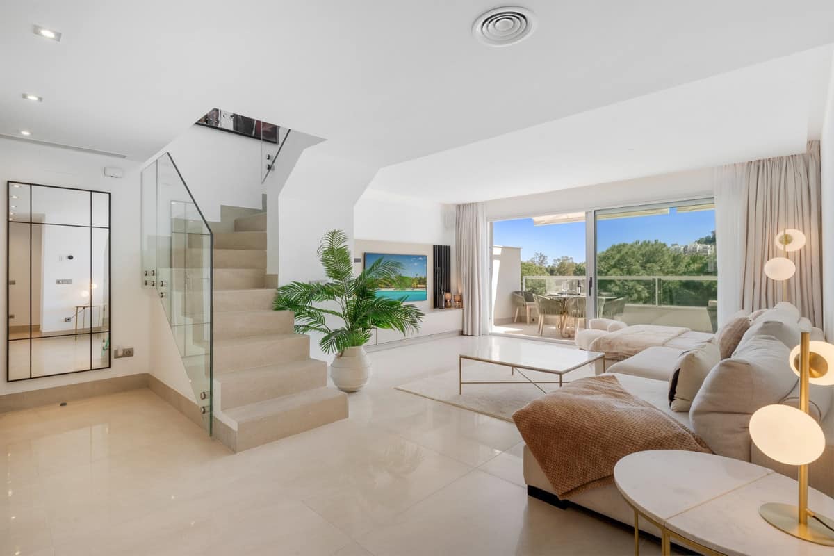 Drie-slaapkamer duplex-penthouse in La Cala Golf in La Cala Golf - foto 3