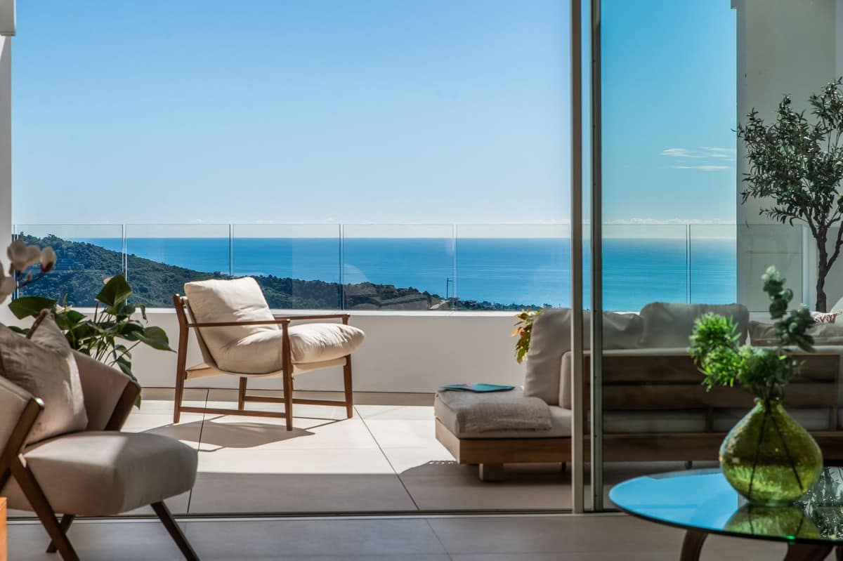 Drie-slaapkamer appartement in Ojén met privacy en panoramisch uitzicht in Ojén - foto 6