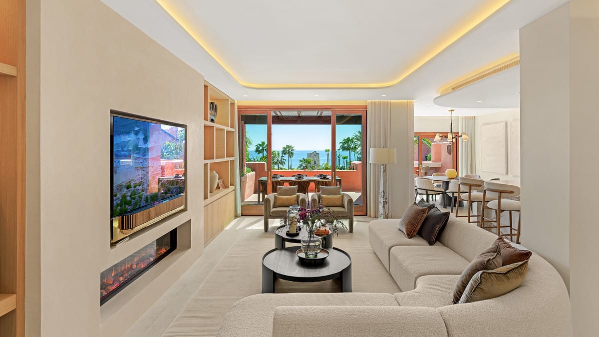 3-slaapkamer penthouse aan het strand in Torre Bermeja, Estepona in Estepona - foto 11